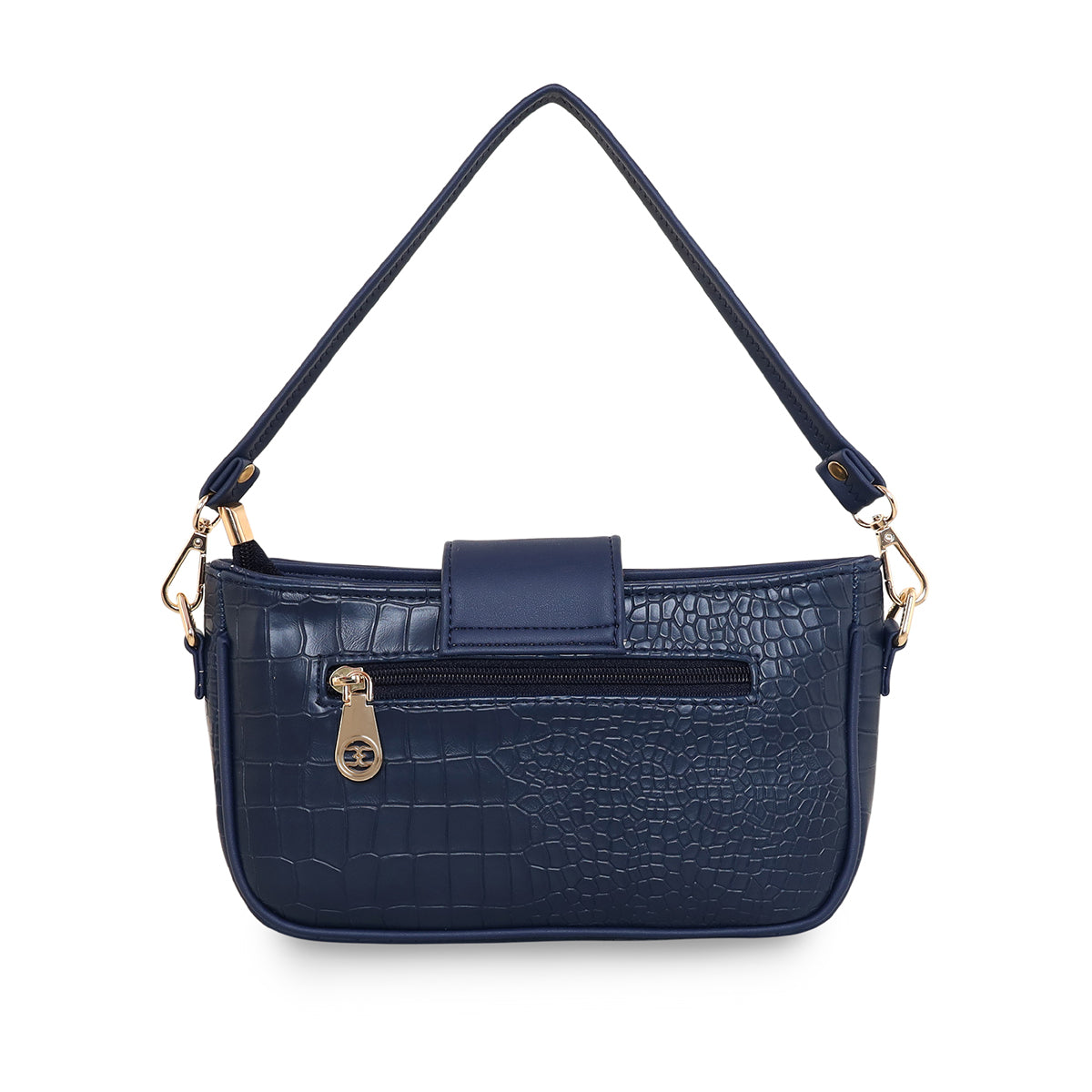 Croco Texture Crossbody Slingbag For Womens