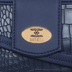 Croco Texture Crossbody Slingbag For Womens