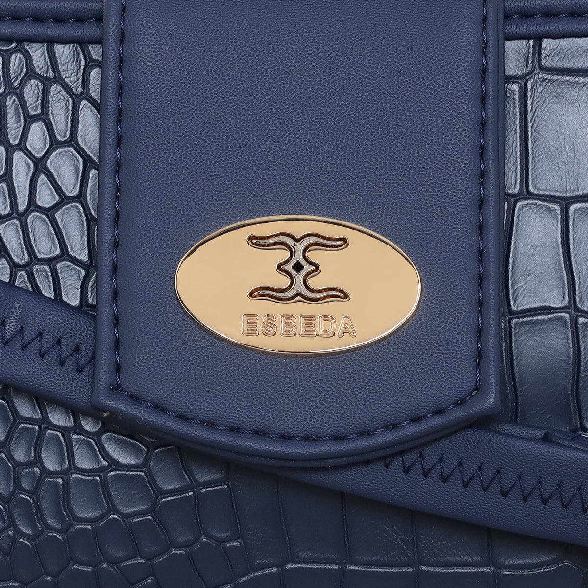 Croco Texture Crossbody Slingbag For Womens