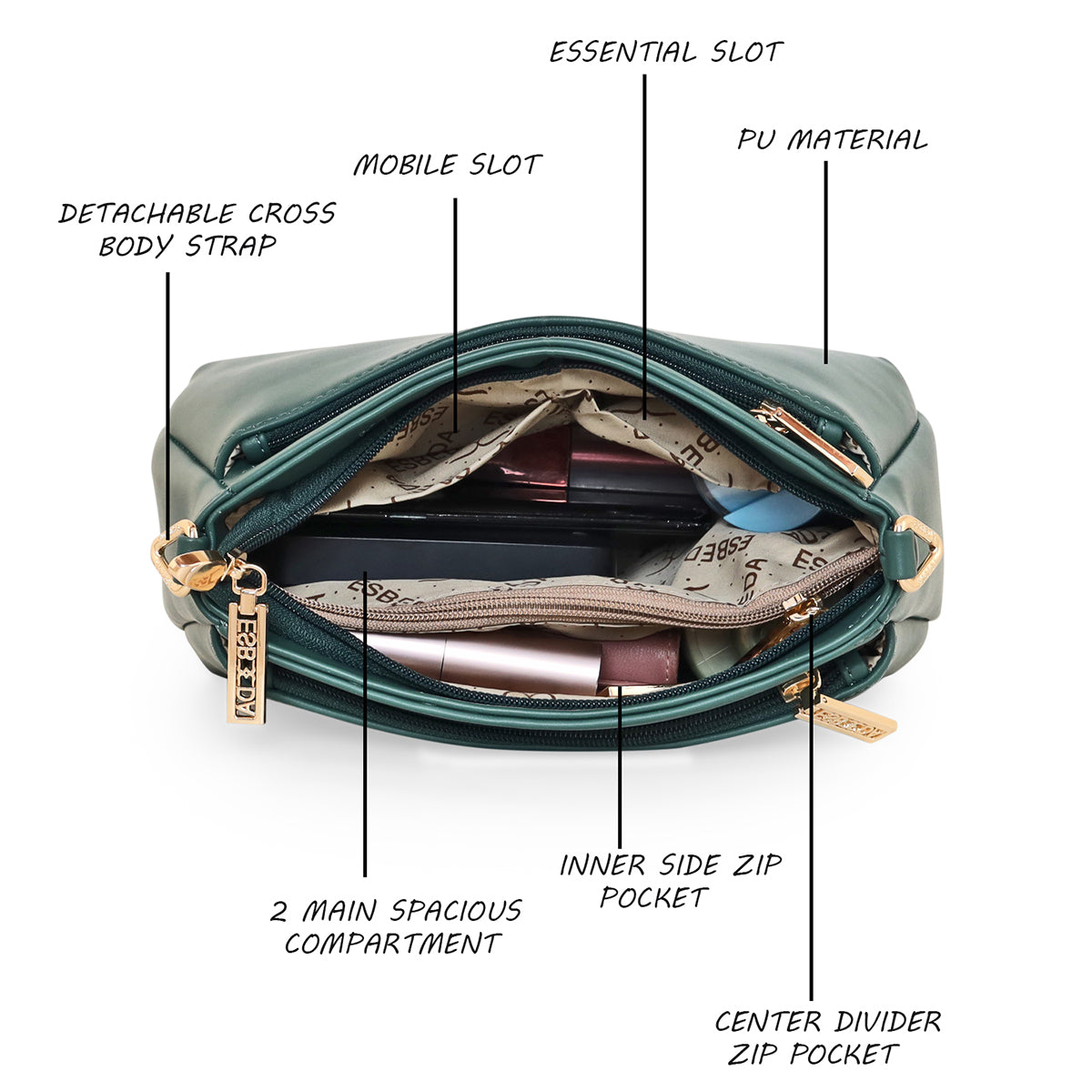 Puller Crossbody Slingbag For Womens