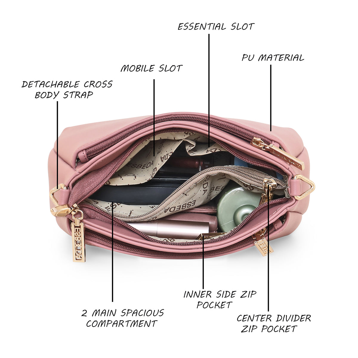 Puller Crossbody Slingbag For Womens