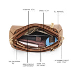 Puller Solid Small Slingbag For Womens