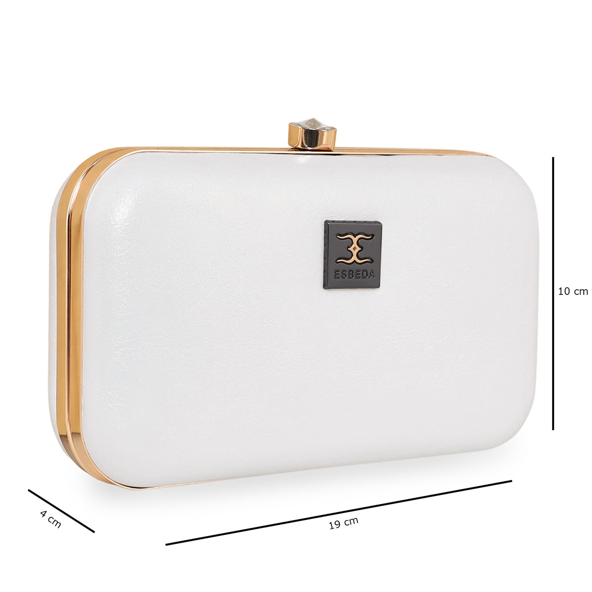 Partywear Boxy Clutch For Womens Secondary image