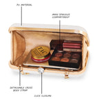 Partywear Boxy Clutch For Womens