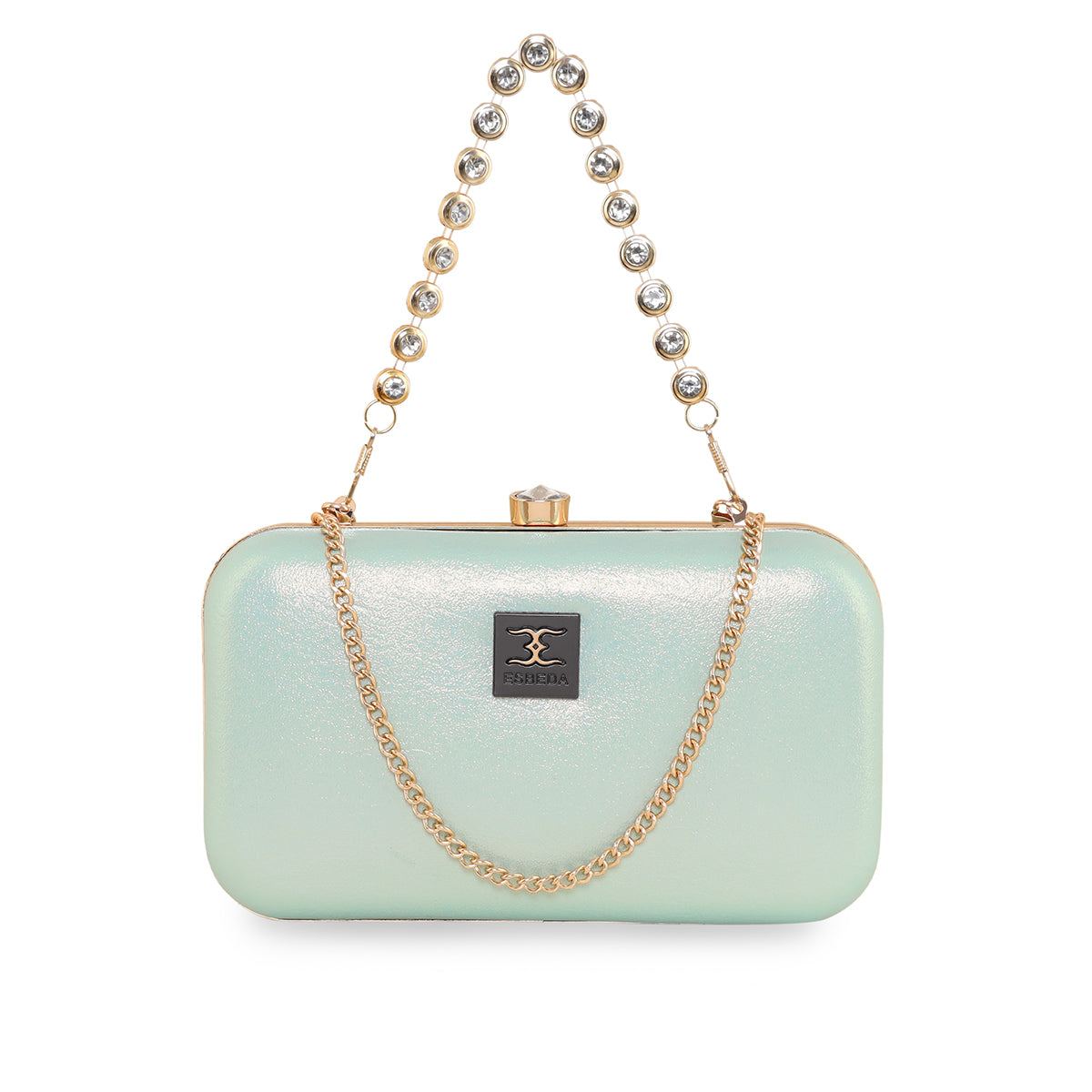 Partywear Boxy Clutch For Womens