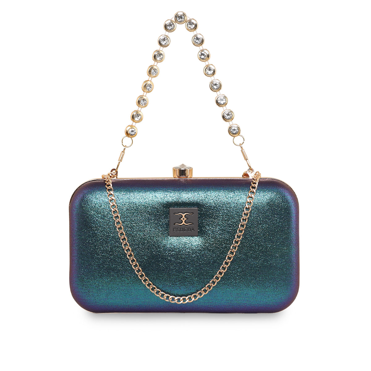 Partywear Boxy Clutch For Womens