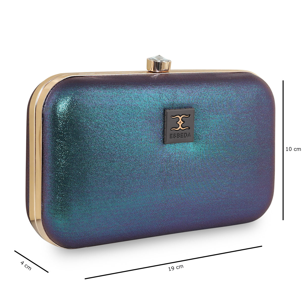 Partywear Boxy Clutch For Womens