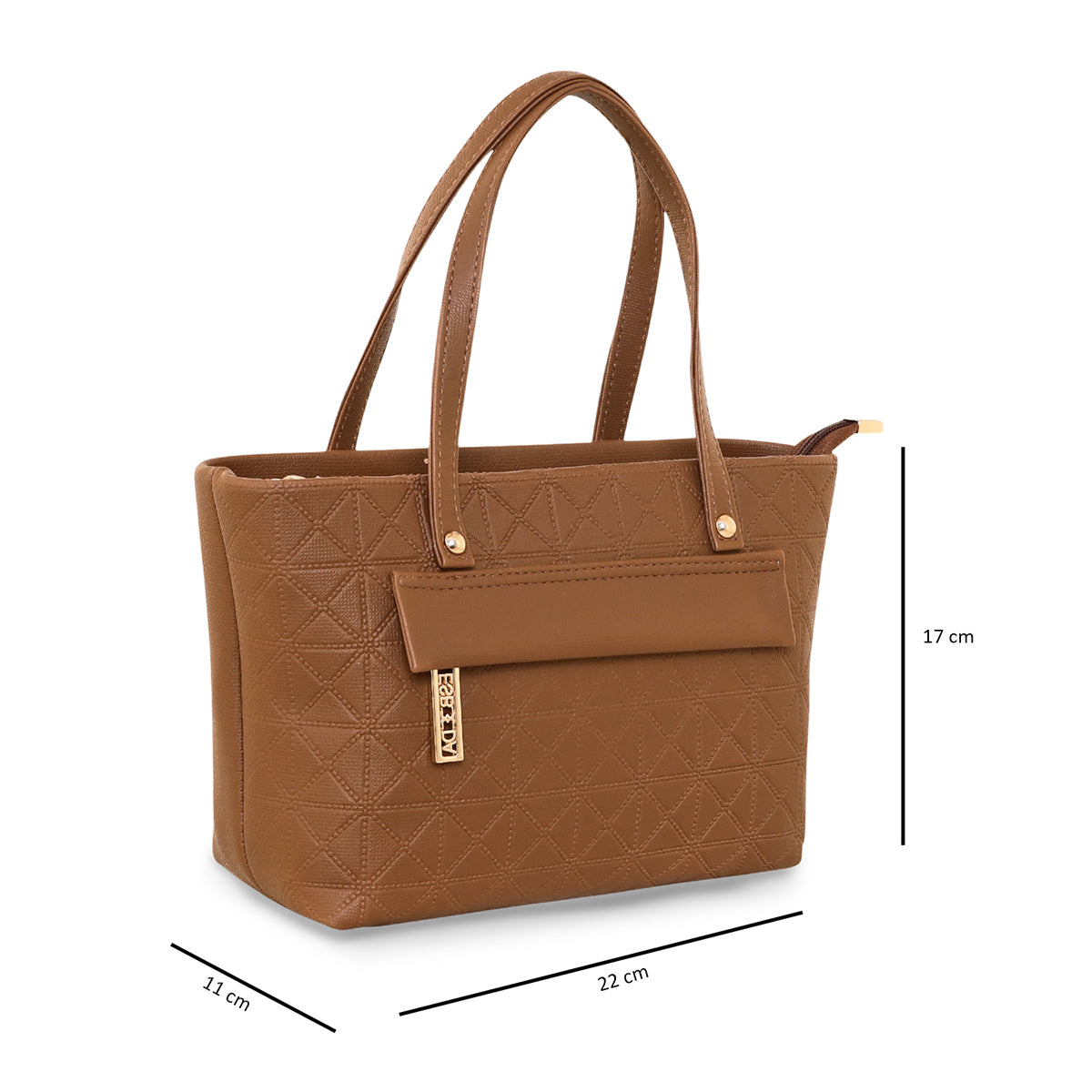 Embossed Texture Small Handbag For Womens