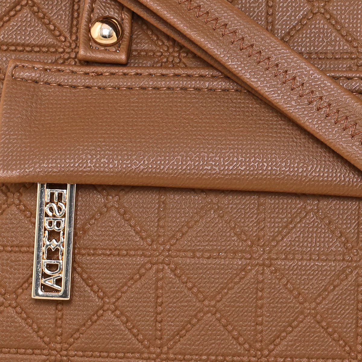 Embossed Texture Small Handbag For Womens