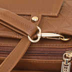 Embossed Texture Small Handbag For Womens