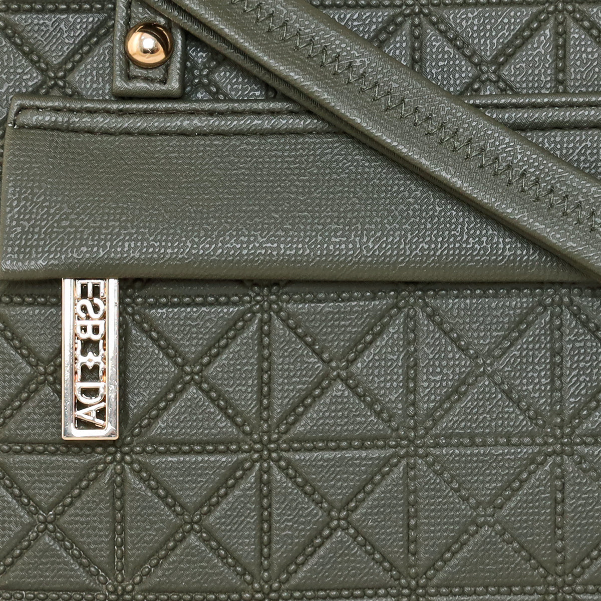 Embossed Texture Small Handbag For Womens