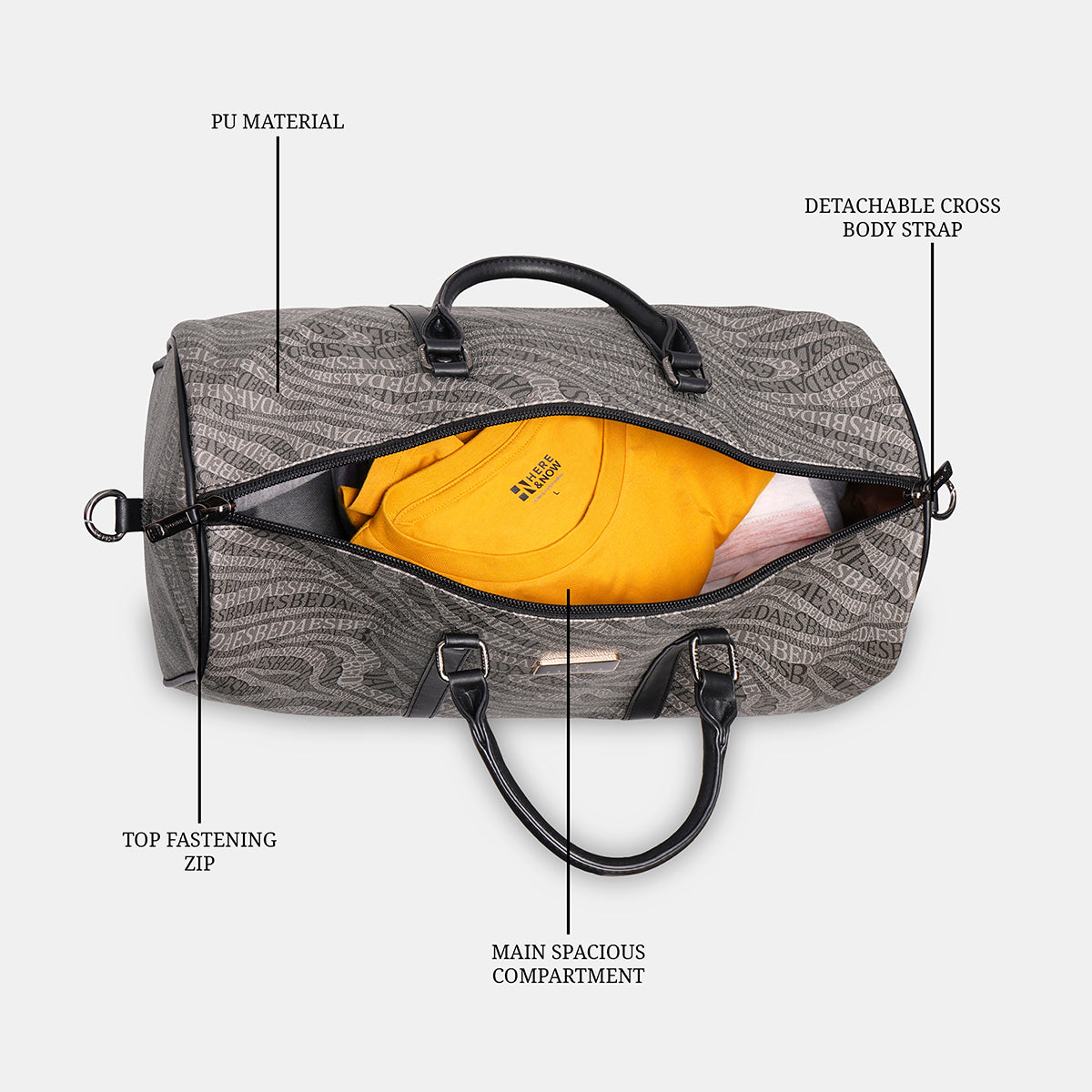 Printed Pattern Esbeda Printed Duffle Bag For Unisex