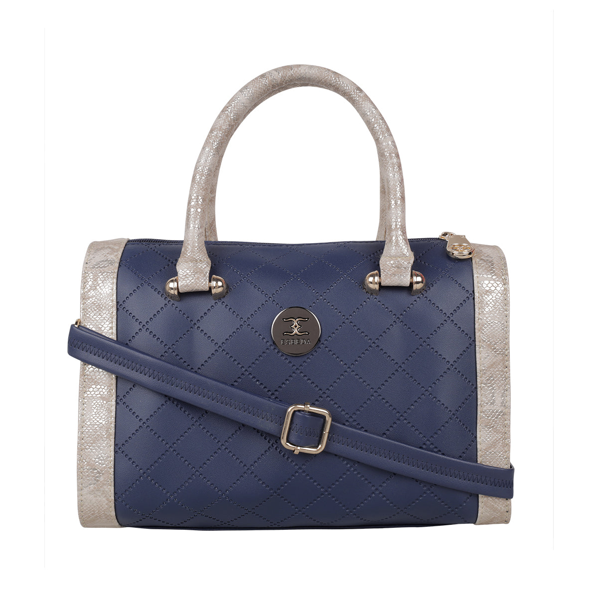 Glitter Top Handle Handbag For Womens
