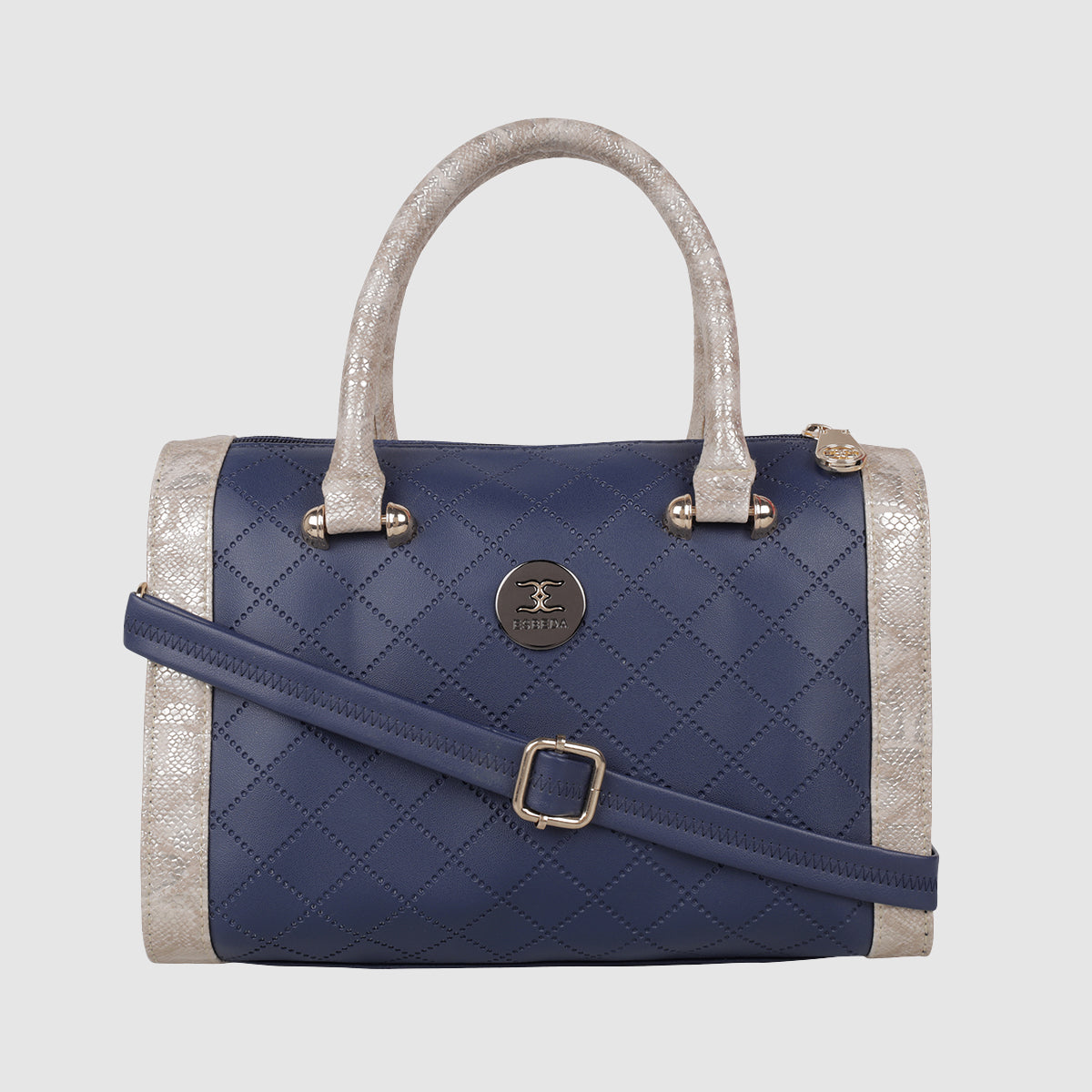 Glitter Top Handle Handbag For Womens