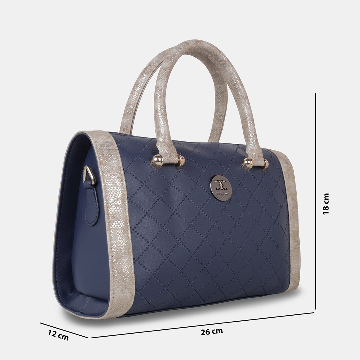 Glitter Top Handle Handbag For Womens