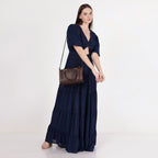 Glitter Top Handle Handbag For Womens