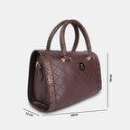 Glitter Top Handle Handbag For Womens