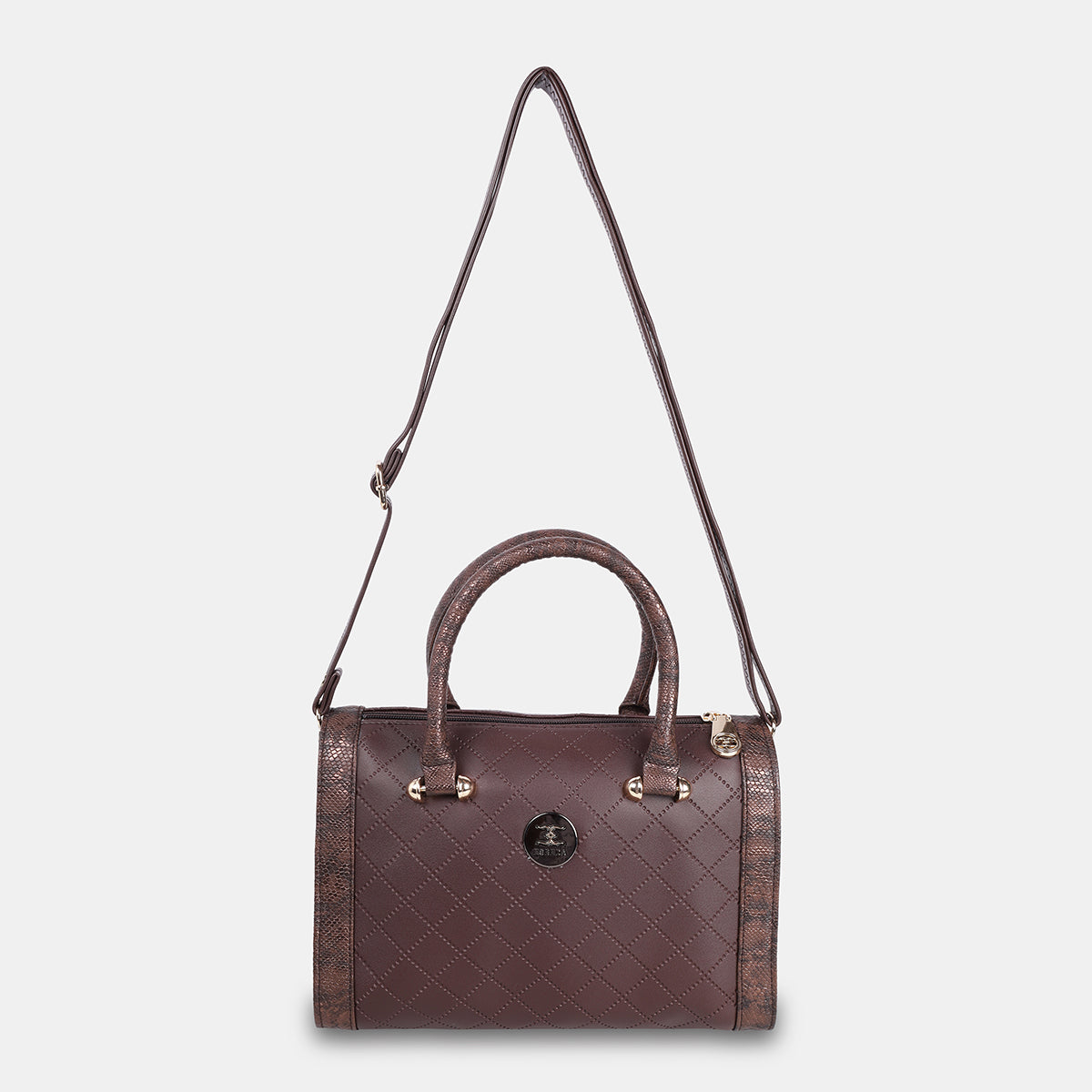 Glitter Top Handle Handbag For Womens