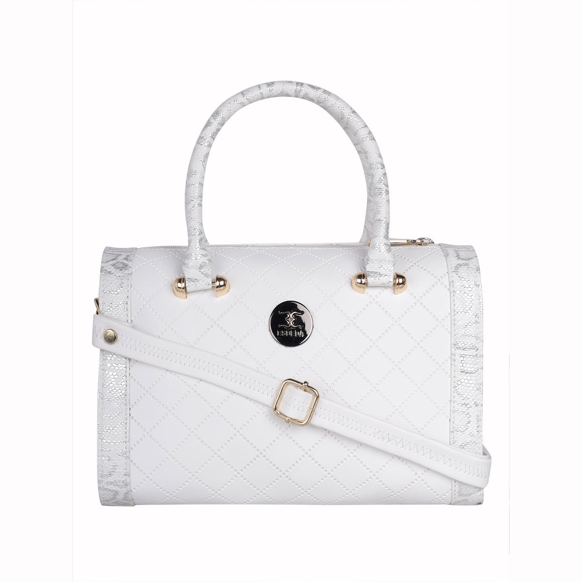 Glitter Top Handle Handbag For Womens
