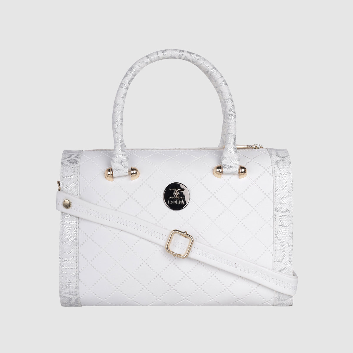 Glitter Top Handle Handbag For Womens