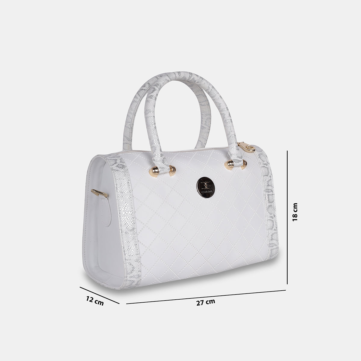 Glitter Top Handle Handbag For Womens
