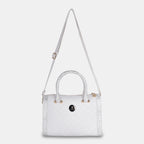 Glitter Top Handle Handbag For Womens