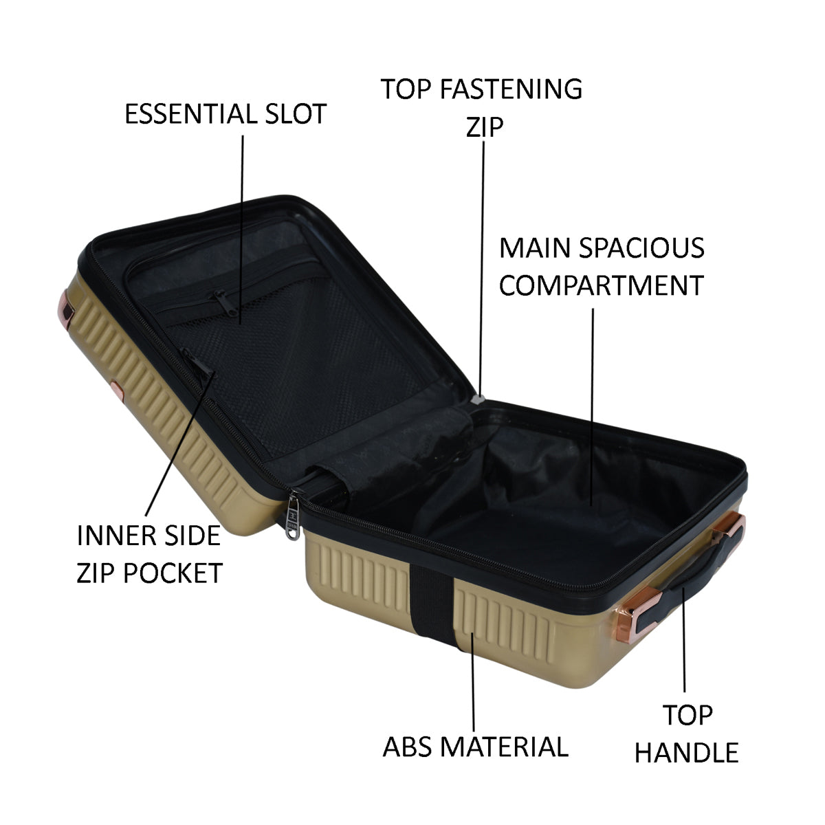 Makeup Vanity Bag Hard Shell Vanity Cases For Women