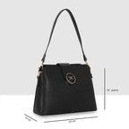 Texture Structured Sling Bag For Womens