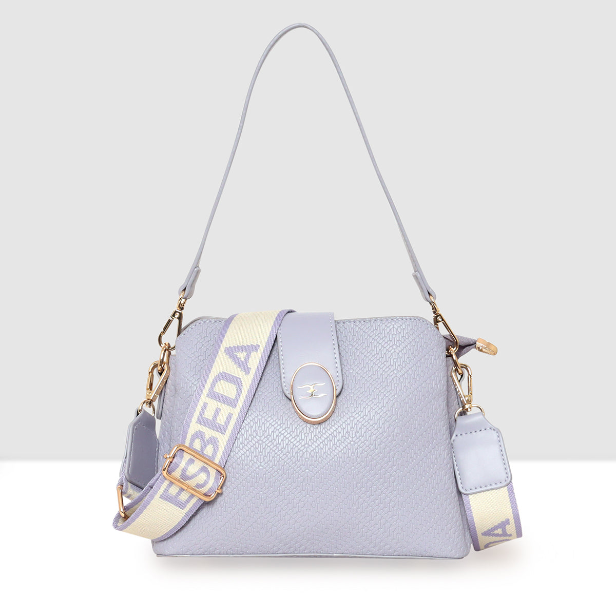 Texture Structured Sling Bag For Womens