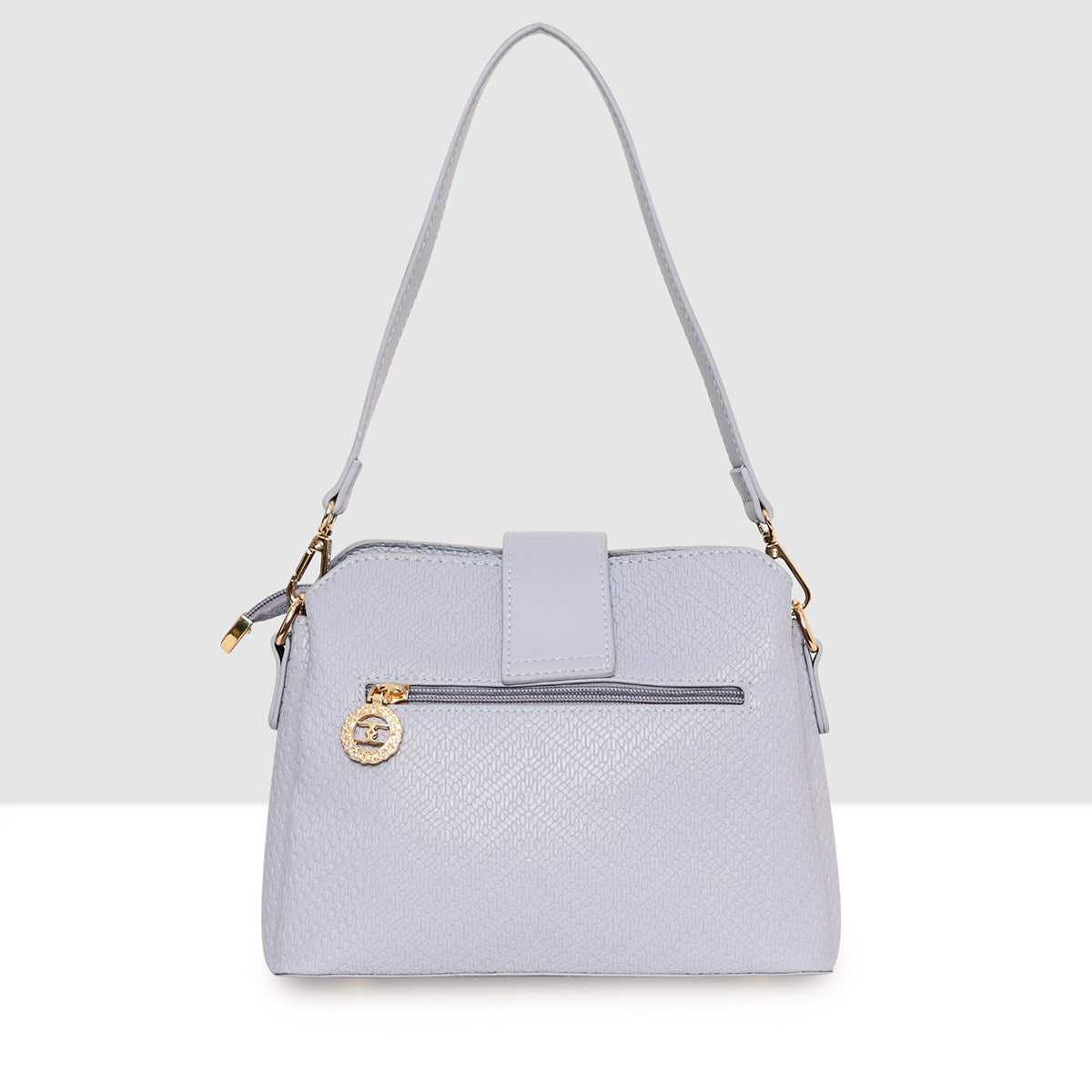 Texture Structured Sling Bag For Womens