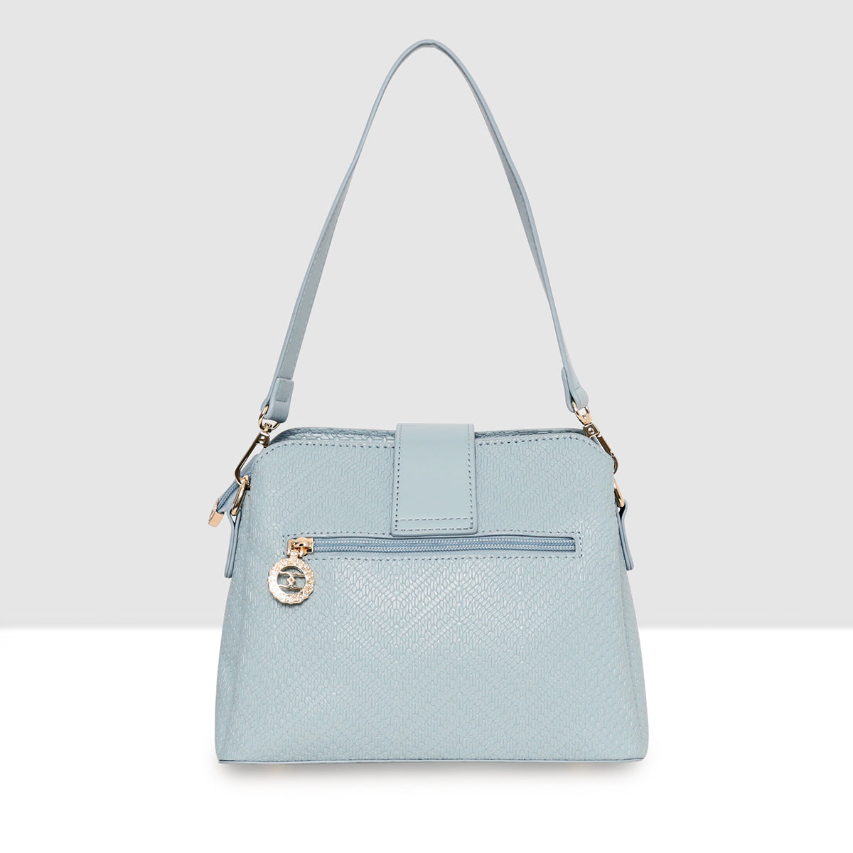 Texture Structured Sling Bag For Womens