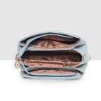 Texture Structured Sling Bag For Womens