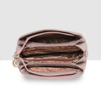 Texture Structured Sling Bag For Womens