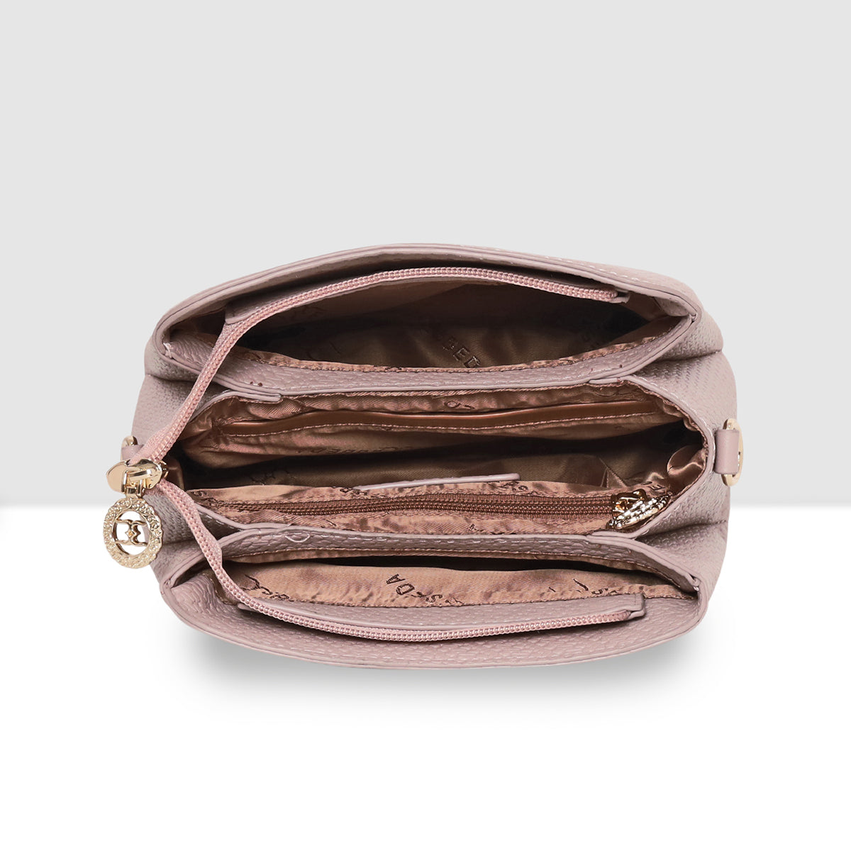 Texture Structured Sling Bag For Womens