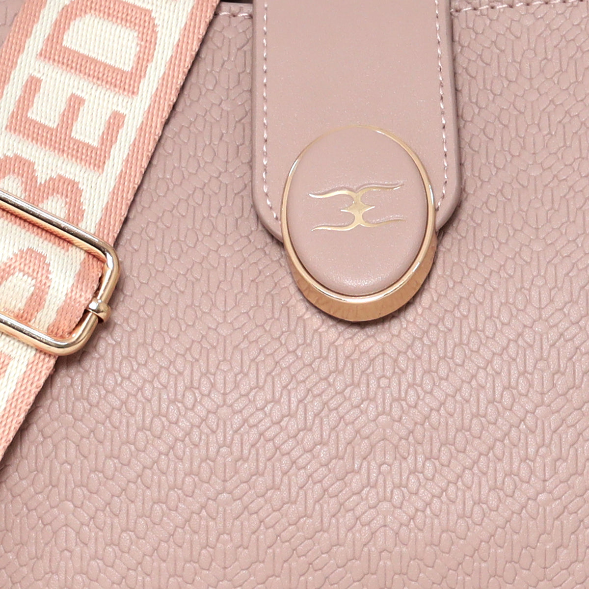 Texture Structured Sling Bag For Womens