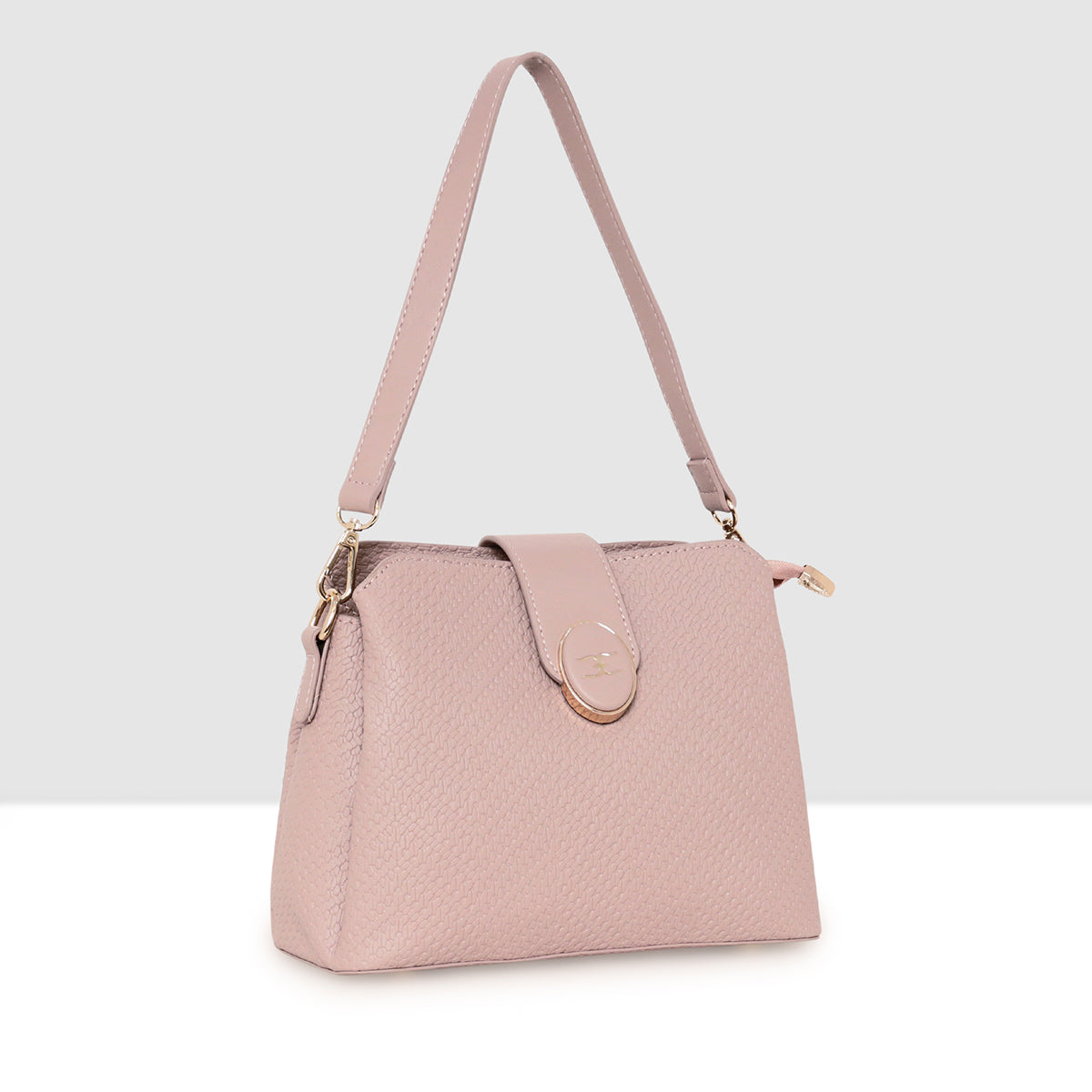 Texture Structured Sling Bag For Womens