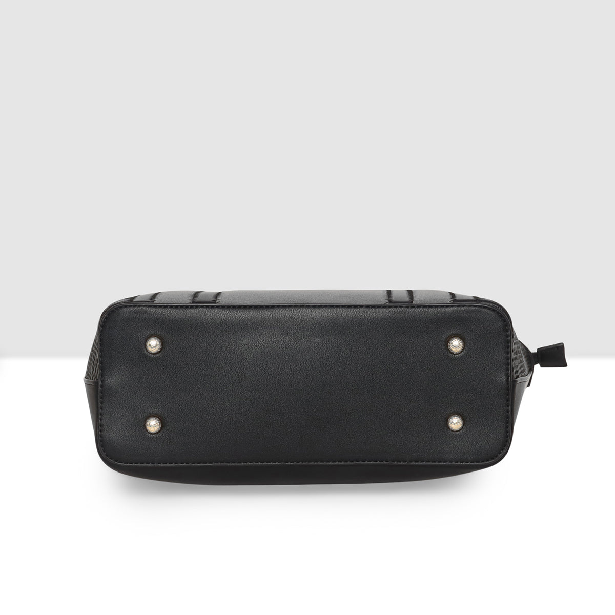 Fish Croco Suede Textured Handbag For Womens