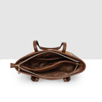 Fish Croco Suede Textured Handbag For Womens