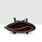 Fish Croco Suede Textured Handbag For Womens