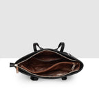 Fish Croco Suede Textured Handbag For Womens