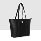 Fish Croco Suede Textured Handbag For Womens