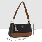 Solid Pattern Classic Drymilk Handbag For Womens