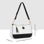 Solid Pattern Classic Drymilk Handbag For Womens