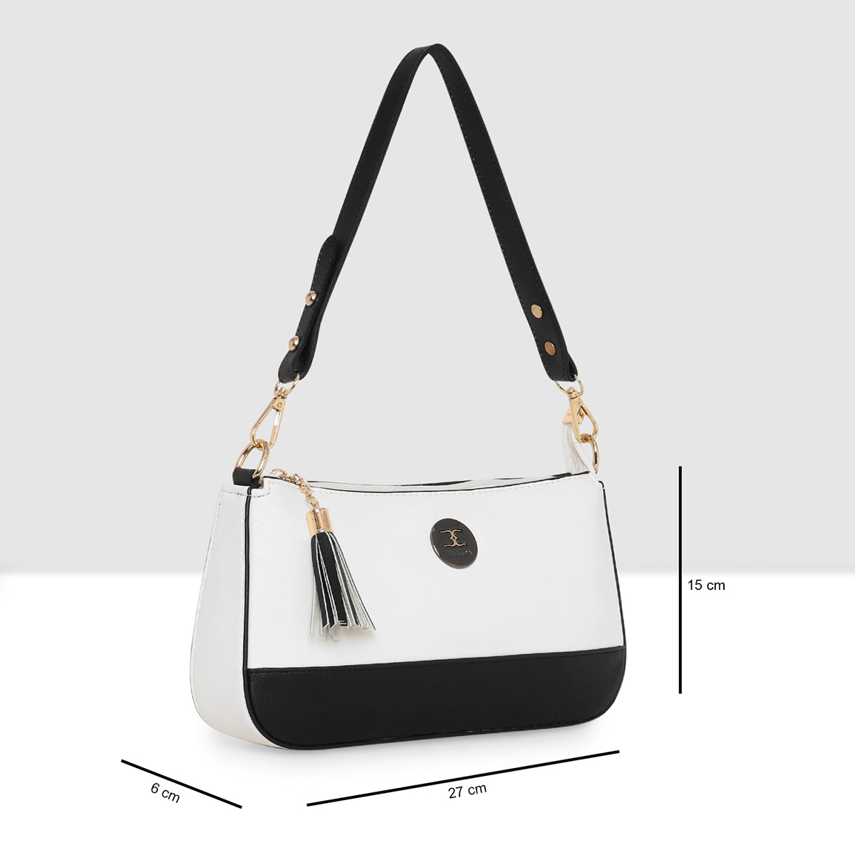 Solid Pattern Classic Drymilk Handbag For Womens