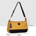 Solid Pattern Classic Drymilk Handbag For Womens