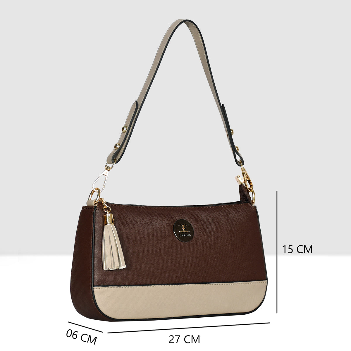 Solid Pattern Classic Drymilk Handbag For Womens