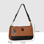 Solid Pattern Classic Drymilk Handbag For Womens