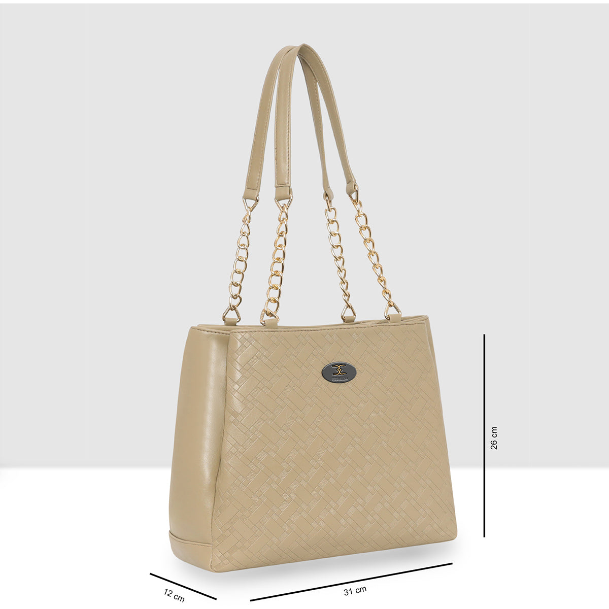 Embossed Textured Handbag For Womens