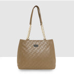 Embossed Textured Handbag For Womens