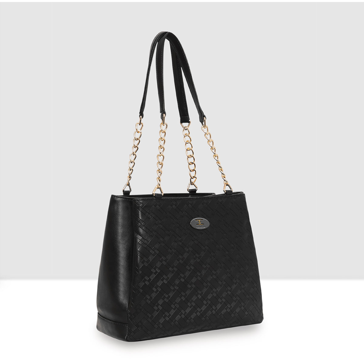 Embossed Textured Handbag For Womens